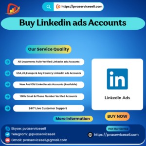 Buy Linkedin ads Accounts