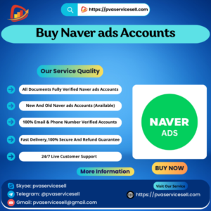 Buy Naver ads Accounts