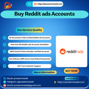 Buy Reddit ads Accounts