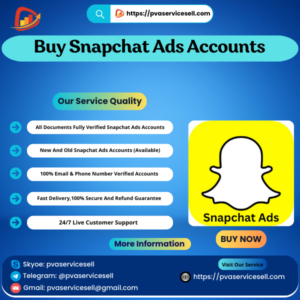 Buy Snapchat Ads Accounts