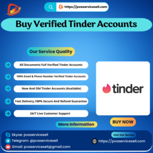 Buy Verified Tinder Accounts