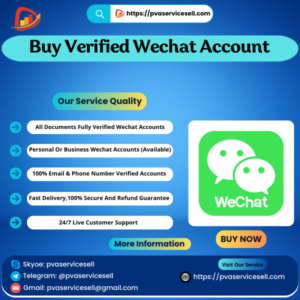 Buy Verified Wechat Account