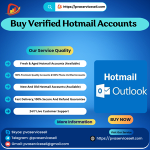 Buy Hotmail Accounts